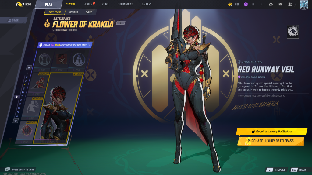 All Marvel Rivals season 2 battle pass skins and rewards