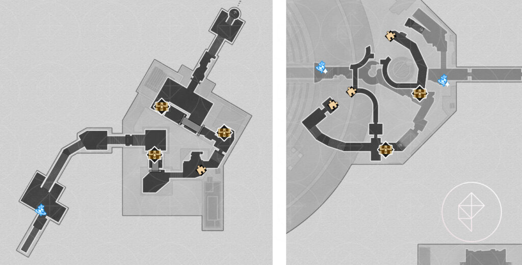 Honkai: Star Rail Amphoreus treasure chest locations and map