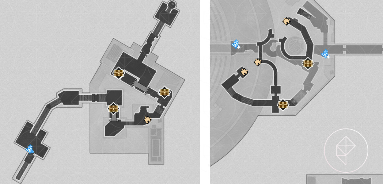 Honkai: Star Rail Amphoreus treasure chest locations and map