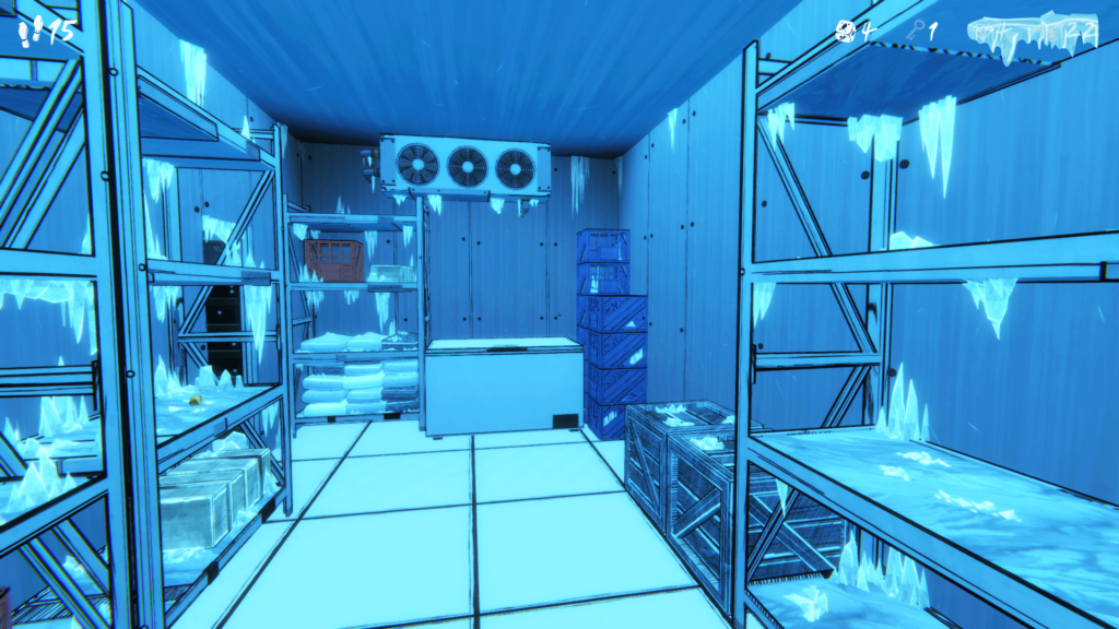 How to use the Freezer to freeze and unfreeze items in Blue Prince