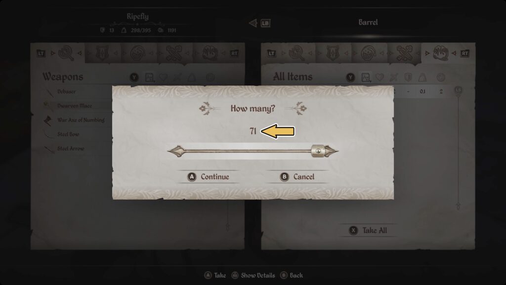 How to do the item duplication cheat in Oblivion Remastered