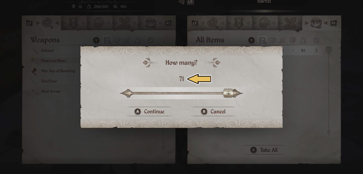 How to do the item duplication cheat in Oblivion Remastered