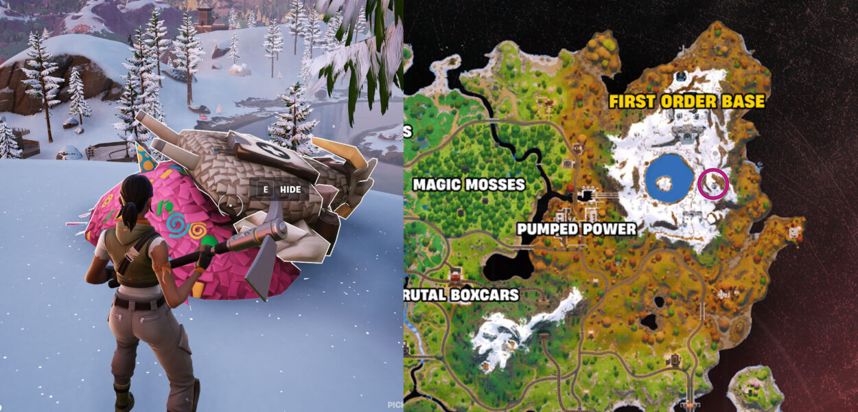 How to hide in hiding spots in Fortnite