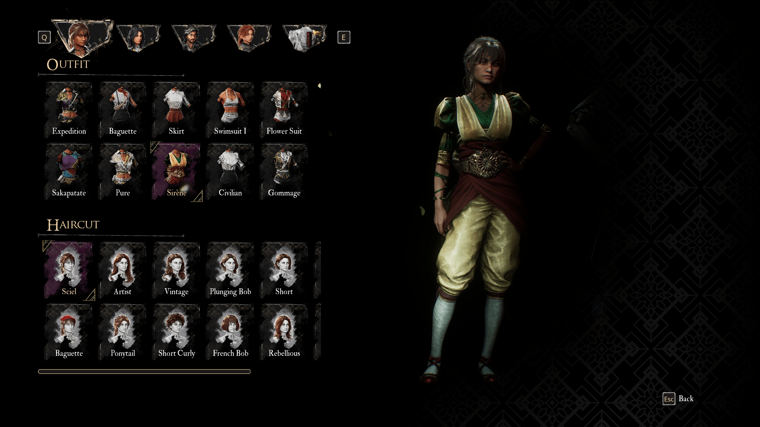 All Sciel outfits in Clair Obscur: Expedition 33 and how to unlock them